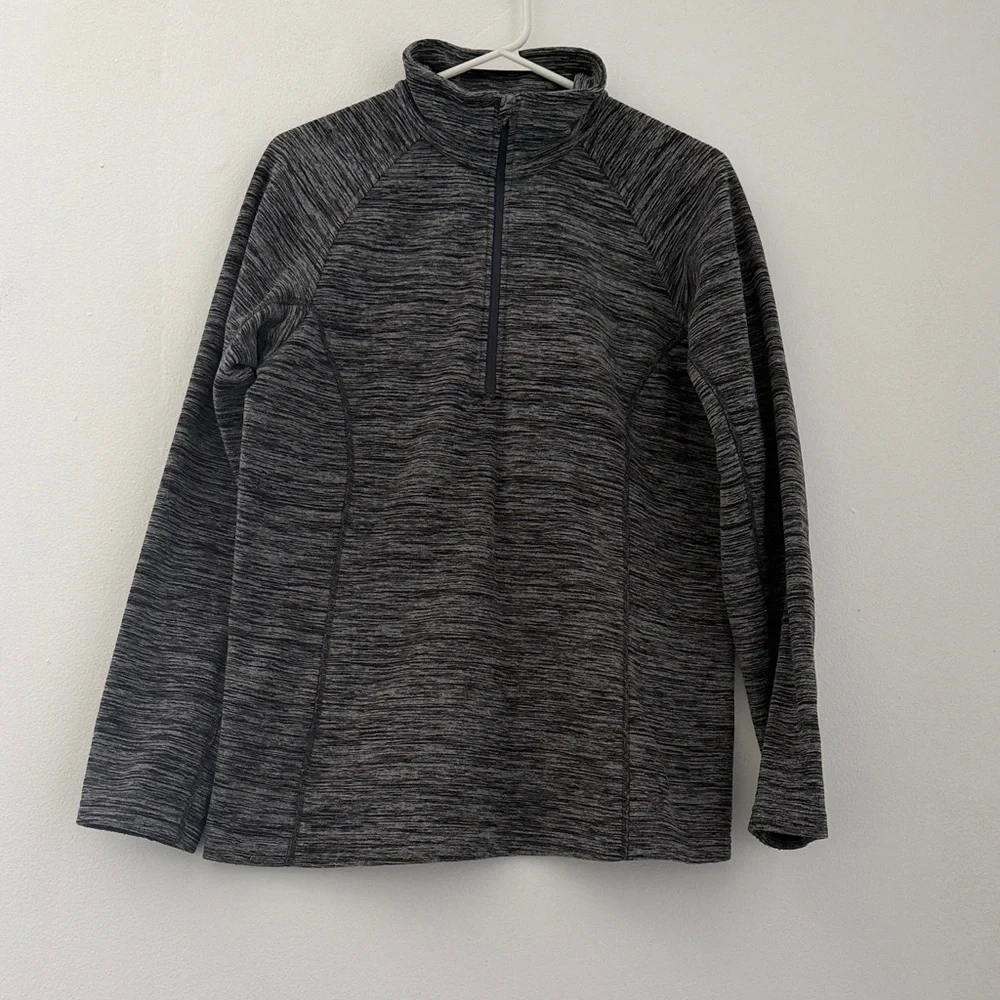 Mountain HardWear Women’s L Gray Quarter-Zip Sweater